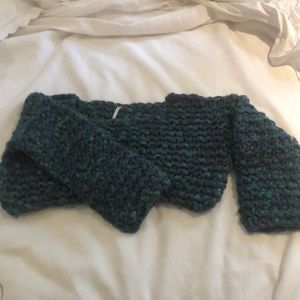 Free People Chunky Knit Cropped Sweater